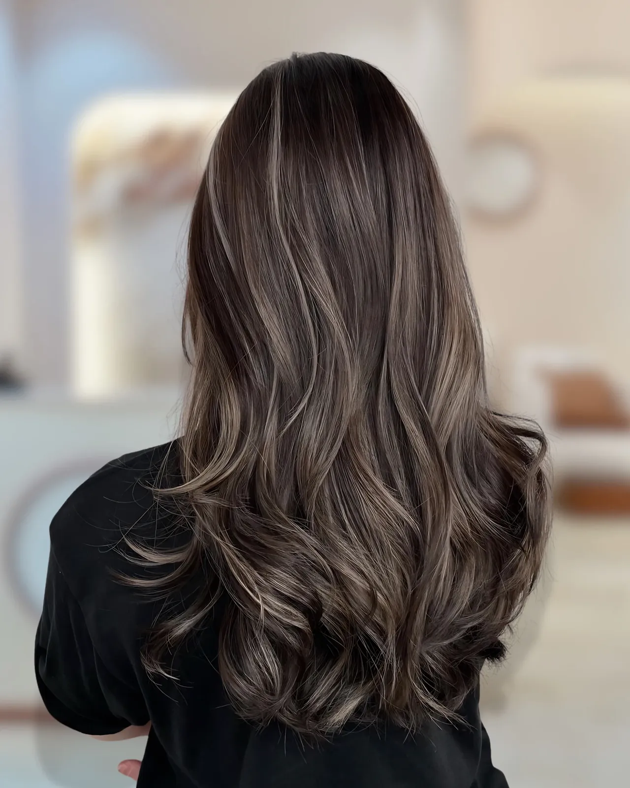 Ash Brunette Balayage
