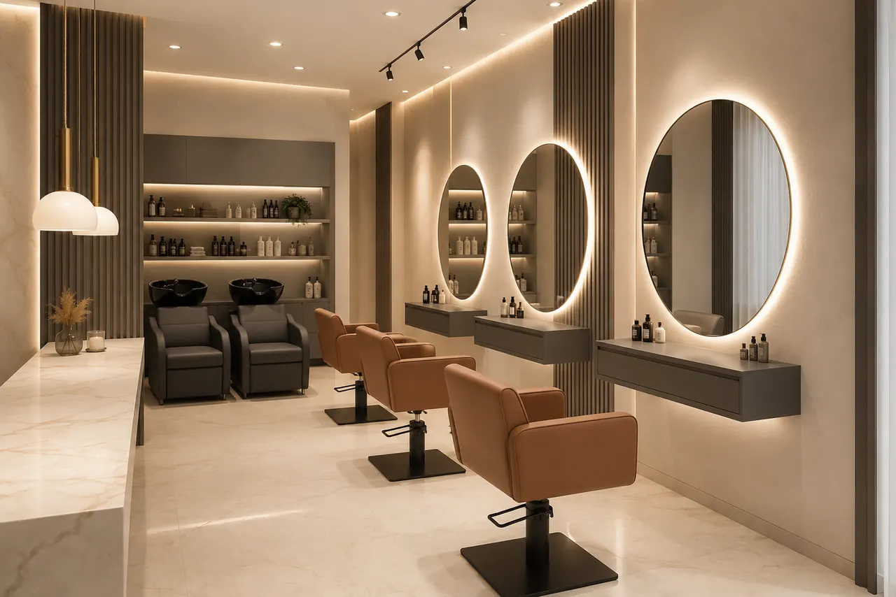 Εσωτερικό luxury salon