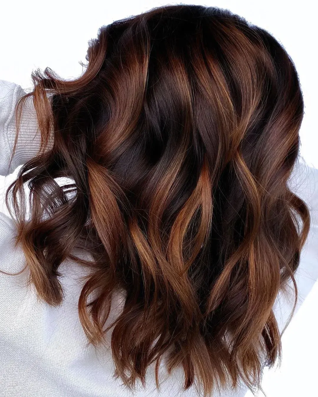 Warm Copper Balayage